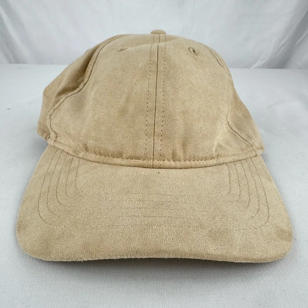 NWT Time and Tru Suede Tan Adjustable Baseball Cap
